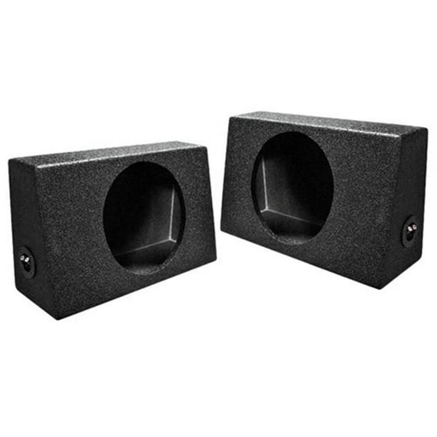 Qpower QBTRUCK110 10 in. Pair Single Sealed Universal Truck Speaker Box