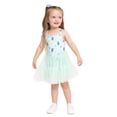 thumbnail image 2 of Minnie Mouse Toddler Girl's Sleevless Criss Cross Back All Over Print Tulle Romper, Sizes 12M-5T, 2 of 8