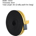thumbnail image 4 of Adhesive Weather Stripping Foam Tape 12mm(W) x 6mm(T)2 Rolls,Total 10M Long, 4 of 5
