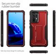 thumbnail image 4 of ExoGuard For Samsung Galaxy A53 Case, Phone Case with Screen Protector and Kickstand (Red), 4 of 8