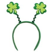 12 Pack Beistle St. Patrick's Day Glittered Shamrock Boppers