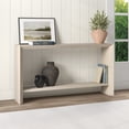 thumbnail image 2 of Evelyn&Zoe Modern Farmhouse 55" Wide Alder White Console Table, 2 of 5