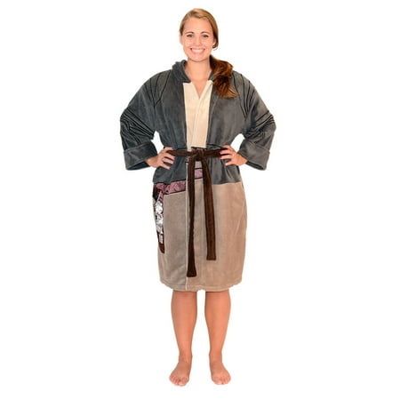 Star Wars Force Rey Resistance Women's Costume Fleece Robe OSFM