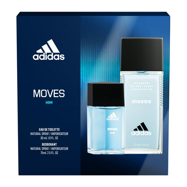 hybrid Integrere Turbine ADIDAS Moves for Him Fragrance Gift Set: Eau de Toilette + Deodorant  Natural Spray, 2 Pieces - Walmart.com