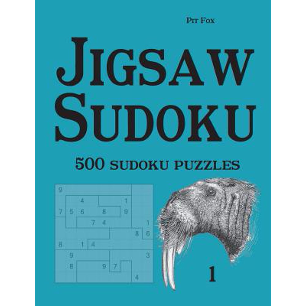 Jigsaw Sudoku 500 Sudoku Puzzles 1