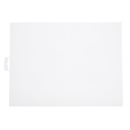 Uxcell 6Pcs 8"x11" Plastic Mesh Canvas Sheet 6 Count Needlepoint Blank Canvas for Embroidery, Clear White