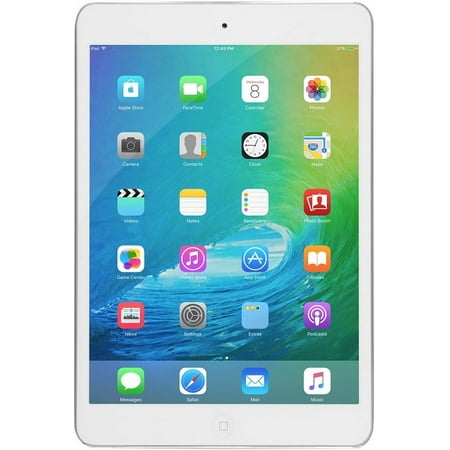 Restored Apple iPad Mini 2 Tablet 16GB Storage, 7.9 Display, WiFi, ME279LL/A - White/Silver (Refurbished)