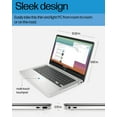 thumbnail image 3 of HP Chromebook 14" 64Gb Laptop (2022) - Mineral Silver, 3 of 10