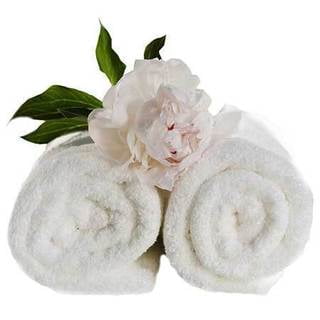 Lingettes de Qualité Hôtelière 5 Étoiles - 13x13 Pouces (12 Pack) Blanc