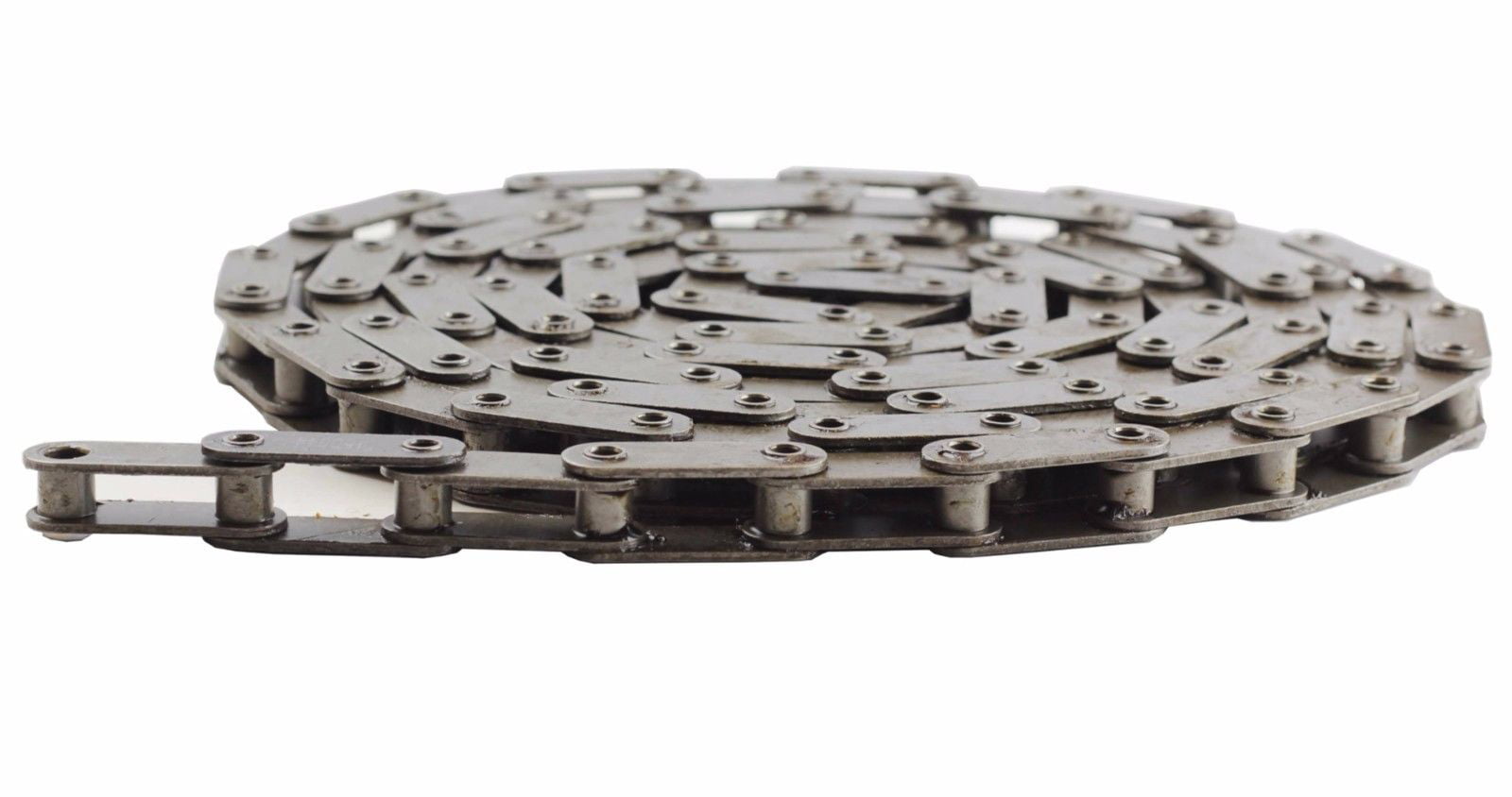 C2050H-HPSS Heavy Duty Hollow Pin Stainless Steel Conveyor Roller Chain 10 Feet with 1 Connecting Link 