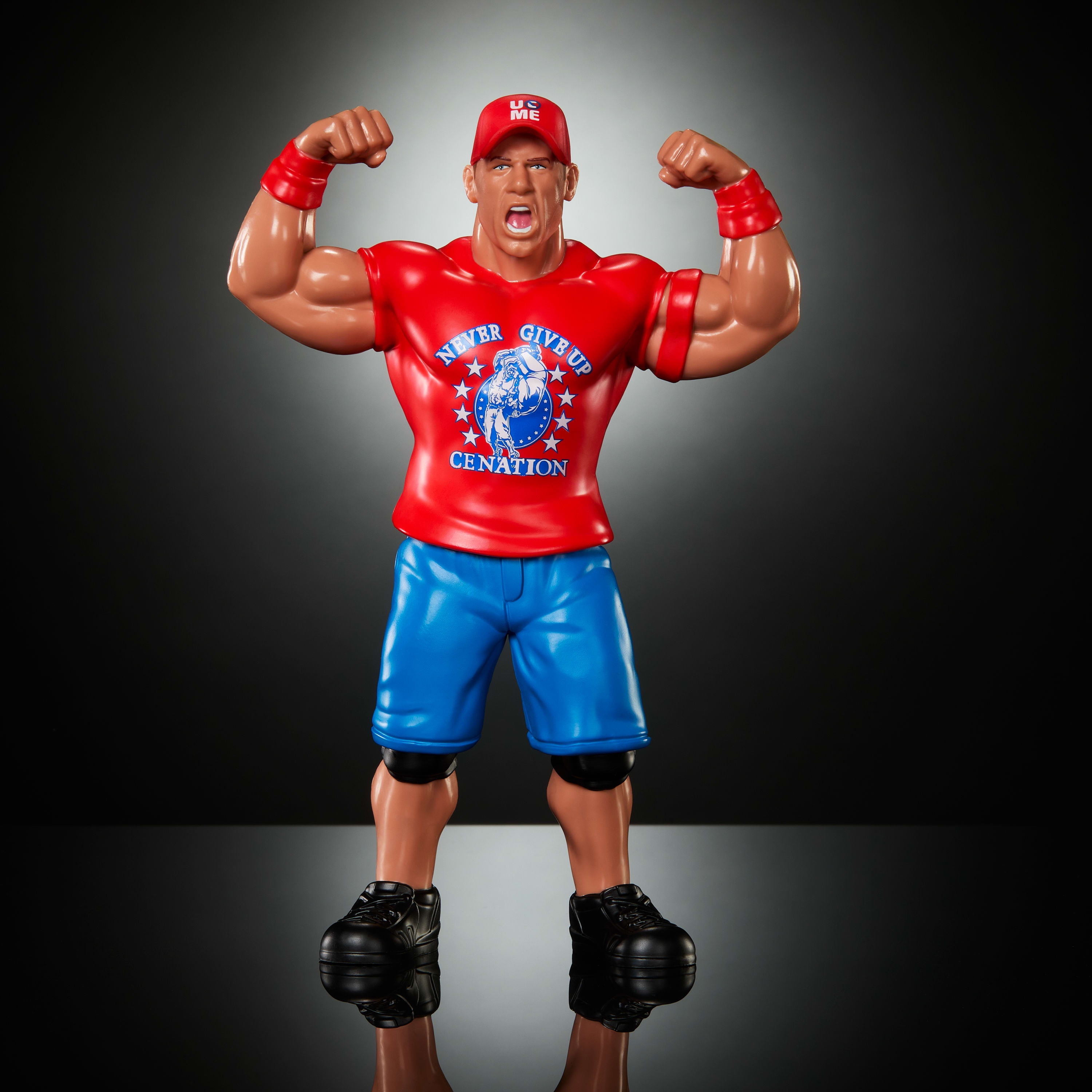 WWE LJN Superstars John Cena Action Figure, 1980s Retro 8-inch Collectible Toy - Walmart Exclusive