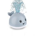 thumbnail image 1 of Juguetes de ba?o para bebés, juguete de agua con rociador automático de ballena con luz LED (gris) ZefeiWu 8390614338074, 1 of 1