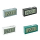 thumbnail image 4 of Injueey Despertador eléctrico LCD con calendario Relojes de escritorio digitales Medidor de humedad Termómetro moderno a Electrodomésticos Blanco Injueey HA082672-03, 4 of 6