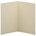 thumbnail image 3 of JAM Paper Strathmore Foldover Cards, 4 5/8 x 6 1/4, Fits in an A6 Envelope, 80lb Ivory Wove, 25/pack, 3 of 5