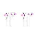 thumbnail image 1 of Seitruly Auricular con cable en el oído Cancelación de ruido Auriculares para teléfonos inteligentes Rose + Red rosa+rojo 2piezas, 1 of 6