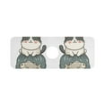 thumbnail image 7 of Yayeee Faucet Mat for Kitchen Sink 14.7" Diatomite Long Splash Guard Pad, Beige Cute Cat, 7 of 7