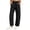Black, variant on Barrel Pants Women Fall Winter Fleece Lined Elastic High Waist Baggy Warm Comfy Casual Sweatpants with Pockets(XX-Large,White)