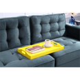 thumbnail image 1 of Convenience Concepts Designs2Go Serving Tray in Bright Yellow Wood Finish, 1 of 6