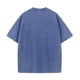 thumbnail image 5 of Tops para hombre, blusas y camisas de cuello redondo y manga corta para hombre, camisetas deportivas informales de color liso con cuello redondo y efecto desgastado, blusas de licra para hombre., 5 of 5