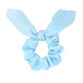 thumbnail image 6 of 12Pcs Chiffon Hair Scarf Scrunchies Hair Bow Ponytail Holder Solid Colors Bunny Ear Satin Elastic Hair Tie for Women Girls (color M), 6 of 7