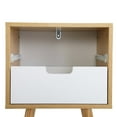 thumbnail image 6 of Veryke Set of 2 Modern Nightstand with 2 Drawers, Wooden End Table Dresser for Bedside Furniture, 6 of 10