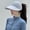 Gray, variant on Women's High Ponytail UPF 50 Baseball Cap, Quick Dry Adjustable Breathable Sun Hat Cycling Outdoor Black