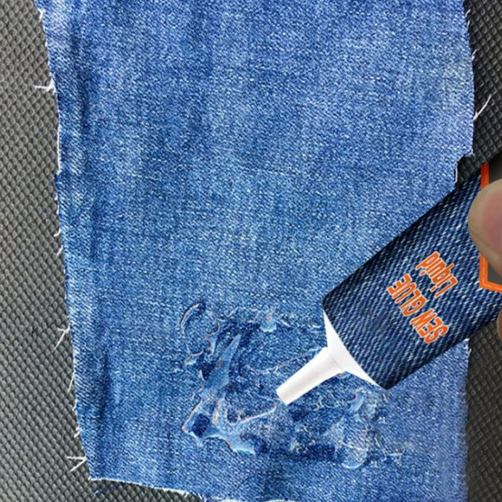 Fabric Glue Stitch Liquid Sewing Solution Kit No Sew Glue Fast Tack No