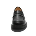 thumbnail image 5 of kkdom Girls Loafers Shoes Fashion Slip-on Dress Shoes Wedding Black Toddler, 5 of 5
