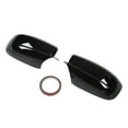 thumbnail image 2 of Cubiertas De Espejo De Puerta Lateral, Alta Resistencia Colorfast 2 Piezas Carcasa De Espejo Retrovisor A Prueba De Polvo Resistente Negro Brillante Para Accesorios De Coche ANGGREK Otros, 2 of 8