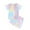 Multicolor, variant on Efsteb Cute Summer Clothes Infants Toddler Baby Girls Clothes Set Casual Round Neck Tie-dye Short Sleeve Tops Shorts Suit Green (2-3 Years)