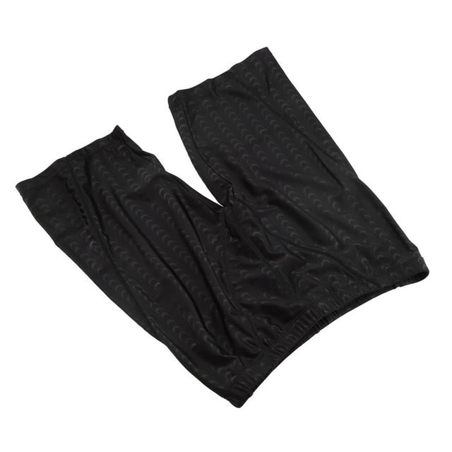 Swim Shorts, Black Elastic Men Swim Shorts Reusable for Swimming Pool for Beach
