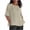 Beige 1, variant on Amzcrzy Womens Tops Women Plus Size Cotton Linen Tops, Women Summer Solid Casual Loose Basic Tops, Fashion Half Sleeves T Shirt, Oversized Crewneck Tees Tops Blouses