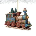 thumbnail image 4 of Christmas Train Wooden Ornaments by G. Debrekht - Christmas Decor - 8100198-2, 4 of 8
