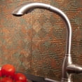 thumbnail image 2 of FASÄDE Miniquattro Decorative Vinyl Backsplash Panel in Copper Fantasy (6X6 Inch Sample), 2 of 5