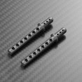 thumbnail image 4 of Vogacara 2x soporte de carcasa de cuerpo de aleación de aluminio para AXIAL 1/10 ROCK RACER 90026 Hop-ups pieza de mejora pieza de control Kits de construcción modelo Plata, 4 of 5