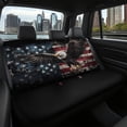 thumbnail image 7 of POLERO American Flag Eagle Print Car Seat Covers with SUV Truck, Easy to Install Waterproof Backseat Protectors(2 Pcs Set), 7 of 7