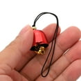 thumbnail image 4 of 3 Pcs Wind Chime, Hanging Bells Temple Bells Retro Outdoor Hanging Metal Chinese Wind Chime, 20x18mm, Red Black, 4 of 6