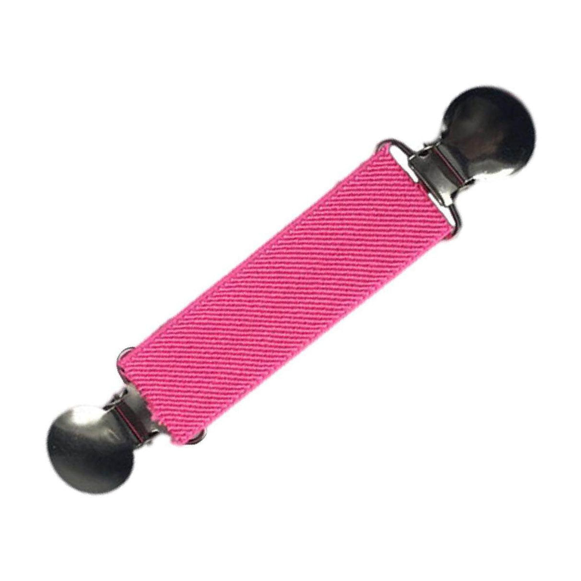 Women Dress Cinch Back Sweater clips dress cincher Cardigan Clip Clasps Elastic Rose red