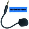 thumbnail image 3 of Aurgiarme Microphone 3.5mm Male 3-section Mic Boom with Sponge Sleeve for Headphone Replacement Accessory, 3 of 9