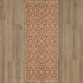 thumbnail image 2 of Mohawk Home Positano Outdoor Area Rug, Rust, 2' 6" x 6', 2 of 9