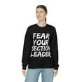 thumbnail image 6 of Fear your section leader marching band march music Unisex Sweatshirt, S-2XL, 6 of 9