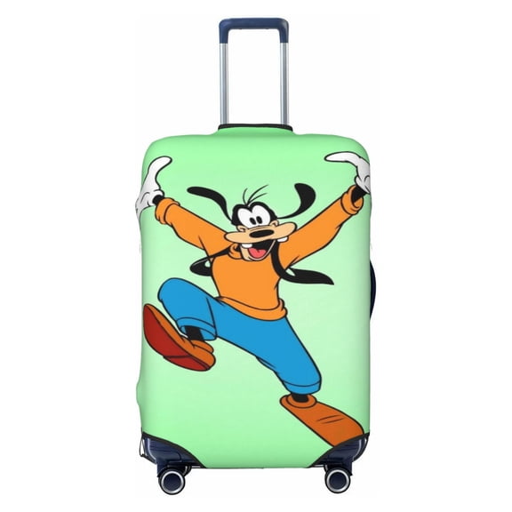 Goofy Luggage Cover Elastic Washable Stretch Double-sided Suitcase Protector Anti-Scratch Travel Suitcase Cover for Kids and Adult