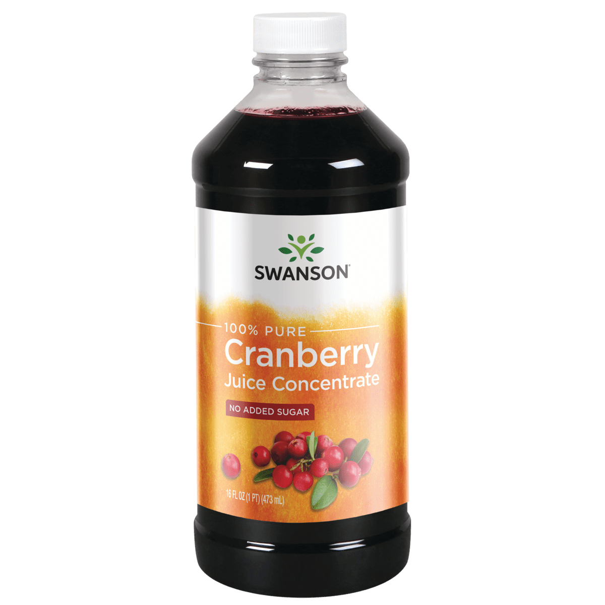 Swanson 100 Pure Cranberry Juice Concentrate No Added Sugar 16 fl oz