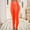Orange, variant on Pants Leggings Stretch Waisted Womens High Leather Pleather Pants Zip Open Crotch Pants Corset Leather Pants Lacing Pants Wet Look Zip up Leggings Sparkly Flare Pants Leather Puffy Pants Synthetic