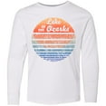 thumbnail image 3 of Inktastic Lake of the Ozarks Distressed Retro Sunset Long Sleeve Youth T-Shirt, 3 of 5