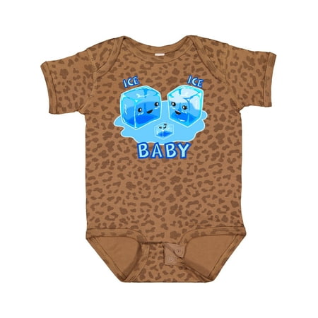 

Inktastic Ice Ice Baby Gift Baby Boy or Baby Girl Bodysuit
