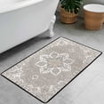 thumbnail image 5 of Washable Vintage Kitchen Mat 31"x20" Non Slip Soft Plush Low Profile Kitchen Rug, Distressed Medallion Oriental Style Sink Mat for Laundry Room Bedroom Office, 5 of 6