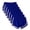 A-Blue, variant on 7 Pack Workout Shorts Womens High Waisted Yoga Shorts Summer Athletic Running Gym Dolphin Shorts(One Size)