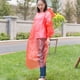 thumbnail image 4 of Disposable Adult Emergency Waterproof Rain Coat Hiking Camping Hood, 4 of 5