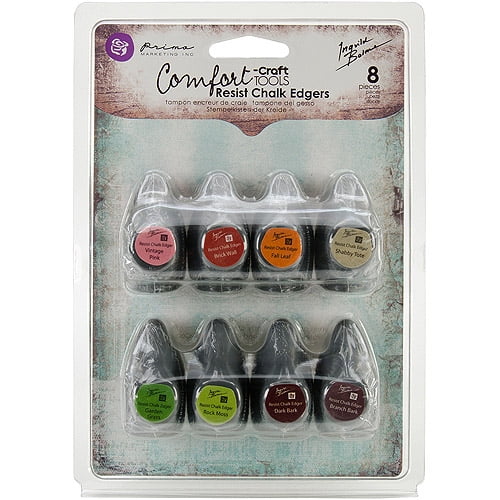 Chalk Fluid Edger Resist Pad 8 Piece Set